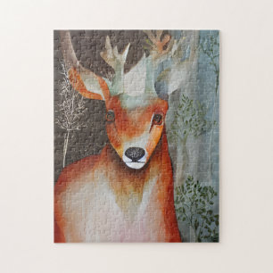 Deer Gemengde Media Legpuzzel