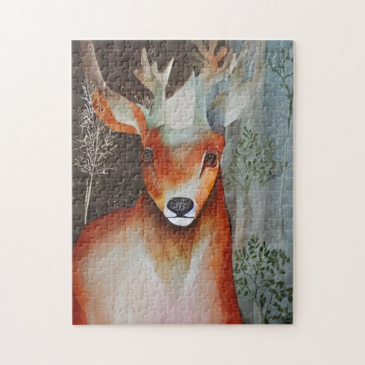 Deer Gemengde Media Legpuzzel (Verticaal)