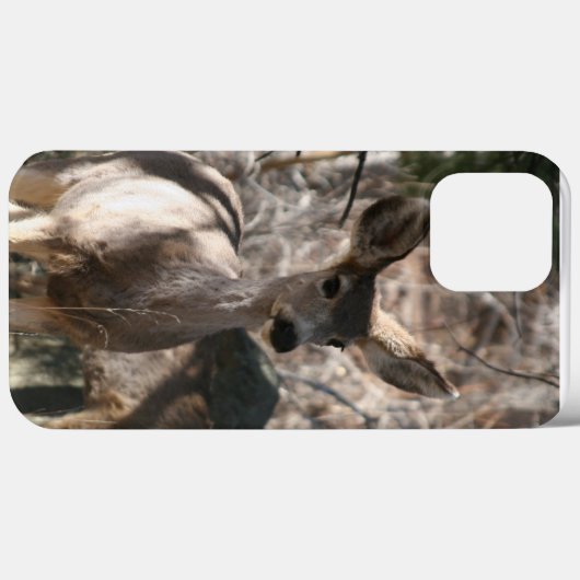Deer gezegde hallo Case-Mate iPhone case (Achterkant (horizontaal))