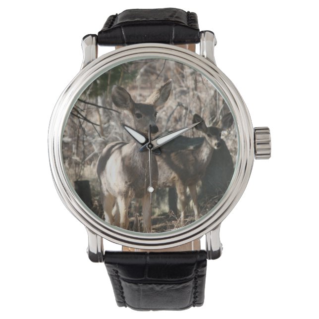 Deer gezegde hallo horloge (Voorkant)