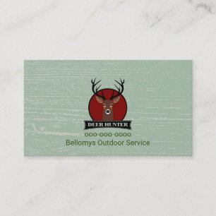 Deer Head Outdoor Service Visitekaartje
