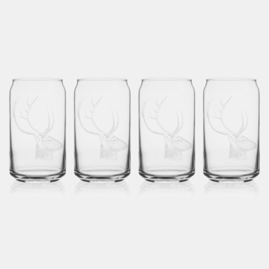 Deer Head Sihlouette (Dos)