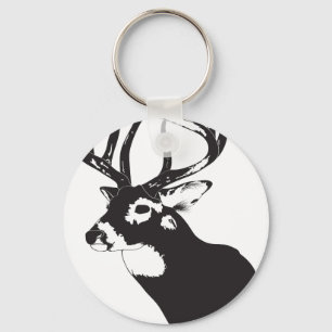 Deer Head Sleutelhanger