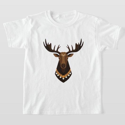 Deer head t-shirt (Laagn)