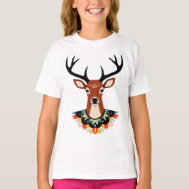 Deer head t-shirt