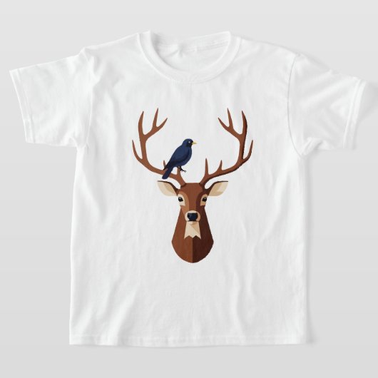 Deer head t-shirt (Laagn)