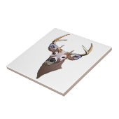 Deer Head Tegeltje (Zijkant)