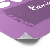 Deer Heart Guest Book Poster - 250 ruimtes (Hoek)