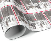 Deer Herd in Winter Bossen Cadeaupapier (Rol Hoek)