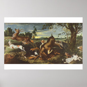 Deer Hunt Poster