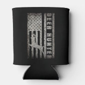 DEER HUNTER AMERIKAANSE VLAG VERWIJDERD BLIKJESKOELER (Achterkant)