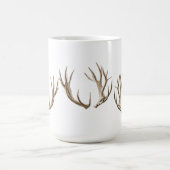 Deer Hunter Antlers Cafe Mug (Centre)