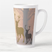 Deer Hunter Antlers Name Sjabloon Mok (Rechts)