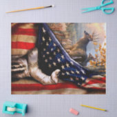 Deer Hunter Blanket, cadeau voor papa, grappige ja Tissuepapier (Craft)