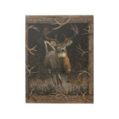 Deer Hunter Blanket, Gift For Dad, Funny Hunter Notitieblok (Gedraaid)