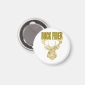 Deer Hunter Buck Fiden Political Anti-BIden Wall H Magneet (Voorkant / Achterkant)