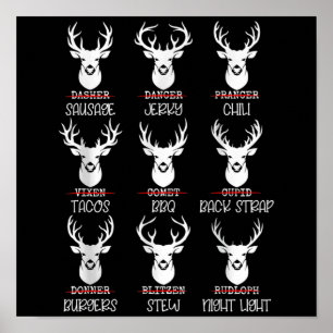 Deer Hunter Buck Lovers All Shanta Poster