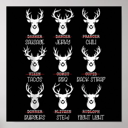 Deer Hunter Buck Lovers All Shanta Poster (Voorkant)