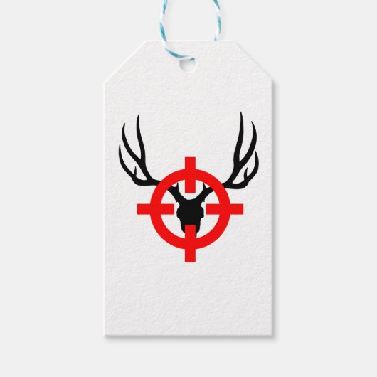 Deer Hunter - Bullseye Cadeaulabel (Voorkant)