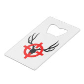 Deer Hunter - Bullseye Kredietkaart Flessenopener (Voorkant Gekanteld)