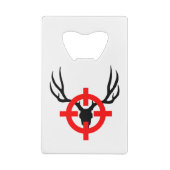 Deer Hunter - Bullseye Kredietkaart Flessenopener (Achterkant)