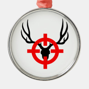 Deer Hunter - Bullseye Metalen Ornament