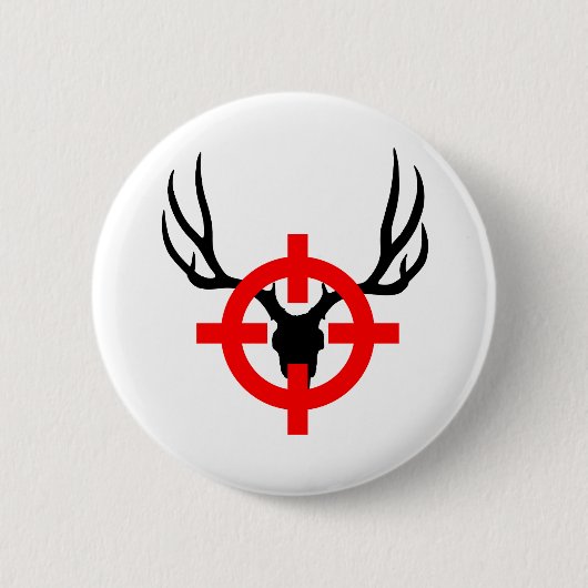 Deer Hunter - Bullseye Ronde Button 5,7 Cm (Voorkant)