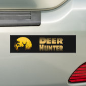 Deer Hunter Bumpersticker (Op auto)