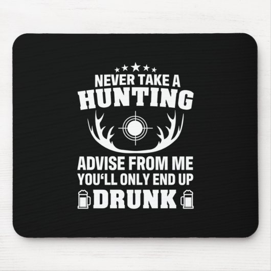 Deer Hunter Drink Muismat (Voorkant)