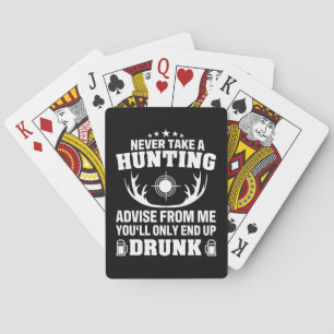 Deer Hunter Drink Pokerkaarten