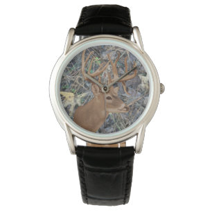 Deer Hunter Gifts, Whitetail Deer Hunting Watch Horloge
