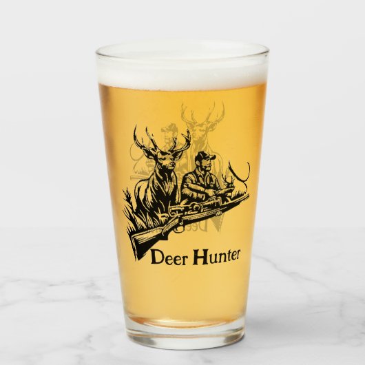 Deer Hunter Glas (Voorkant gevuld)