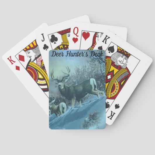 Deer Hunter's Deck Pokerkaarten (Achterkant)
