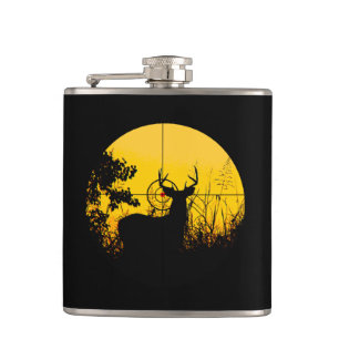 Deer Hunters Flask Heupfles