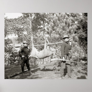 Deer Hunting, 1902.  foto Poster