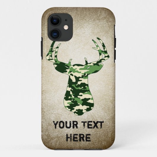 Deer Hunting Camo Buck Case-Mate iPhone Case (Achterkant)