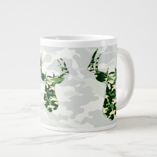 Deer Hunting Camo Buck Jumbo Mok