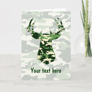 Deer Hunting Camo Buck Kaart