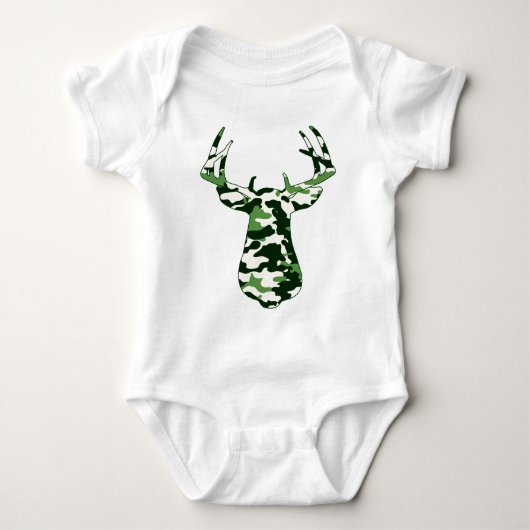 Deer Hunting Camo Buck Romper (Voorkant)