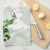 Deer Hunting Camo Buck Theedoek (Quarter Fold)