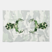 Deer Hunting Camo Buck Theedoek (Horizontaal)