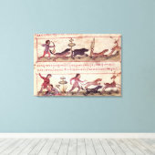 Deer Hunting Canvas Afdruk (Insitu (Houten vloer))