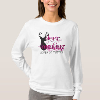 Deer Hunting Dames T-shirt