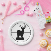 Deer Hunting Papieren Bordje (Feest)