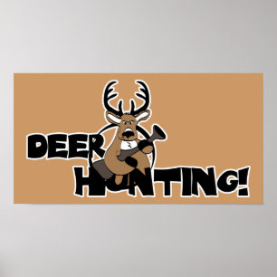 Deer Hunting Poster
