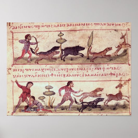 Deer Hunting Poster (Voorkant)