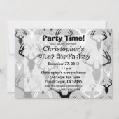 Deer Hunting Skull-patroon Kaart (Achterkant)