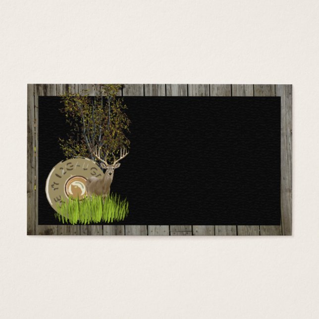 Deer Hunting Visitekaartjes (Voorkant)