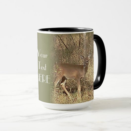 DEER in BOSSEN COFFEE-MOK Mok (Voorkant rechts)