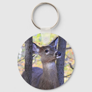Deer in de Bossen Sleutelhanger